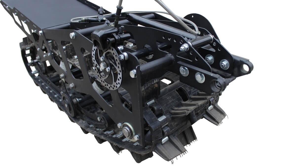 Гусеничный комплект для мотоцикла Monotrack 650_гусеница для эндуро_снегоходный комплект для мотокросса_гусянка на мото от ООО СНОУБАЙК_9