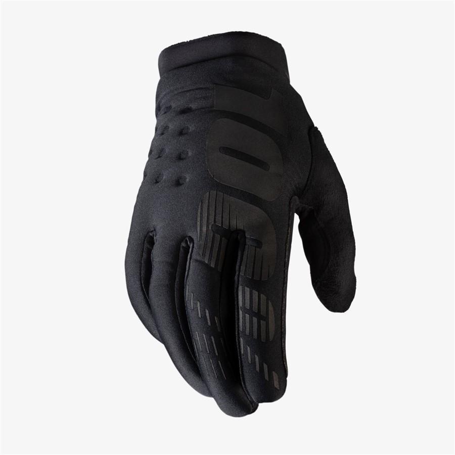 Мотоперчатки подростковые 100% Brisker Youth Glove Black/Grey