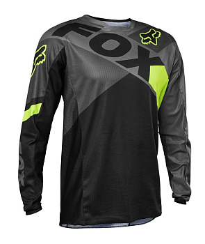 Мотоджерси Fox Jersey Black/Fluo yellow